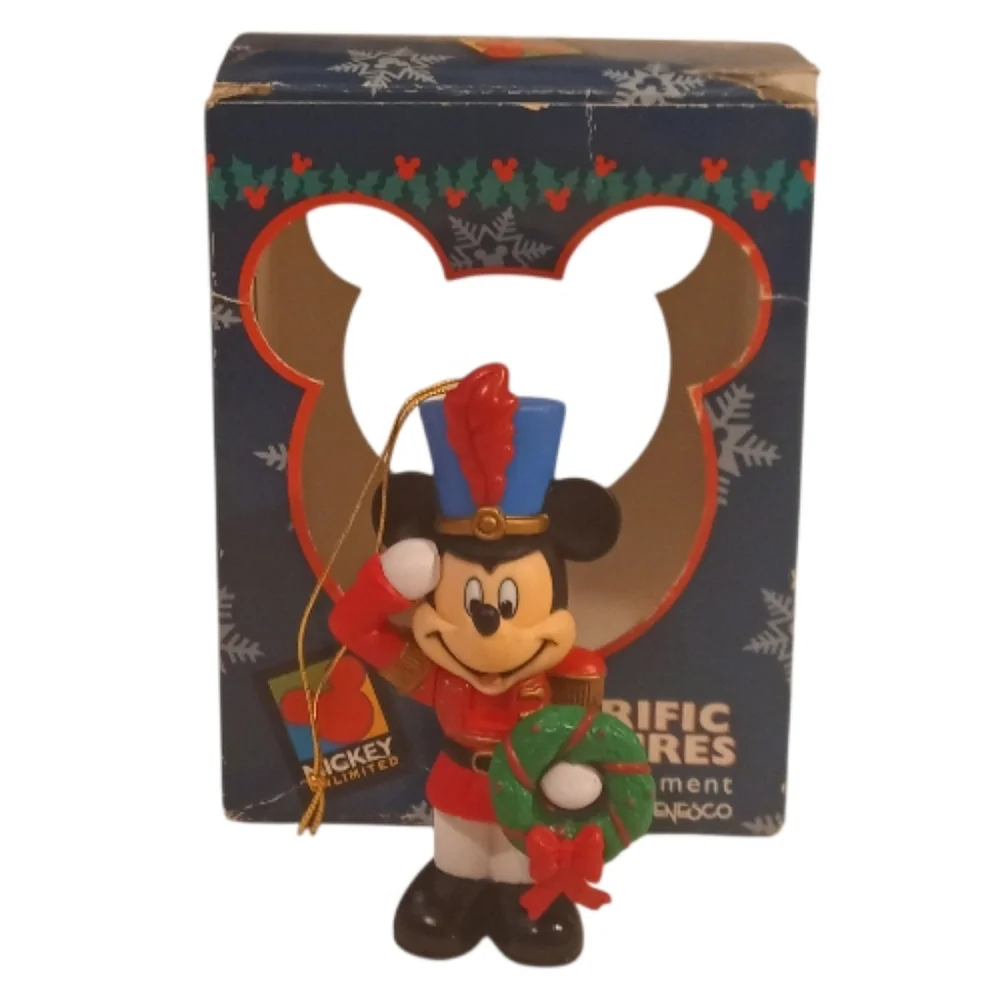 Disney Mickey's Unlimited Tree-rific Treasures Hanging Ornament By Enesco!